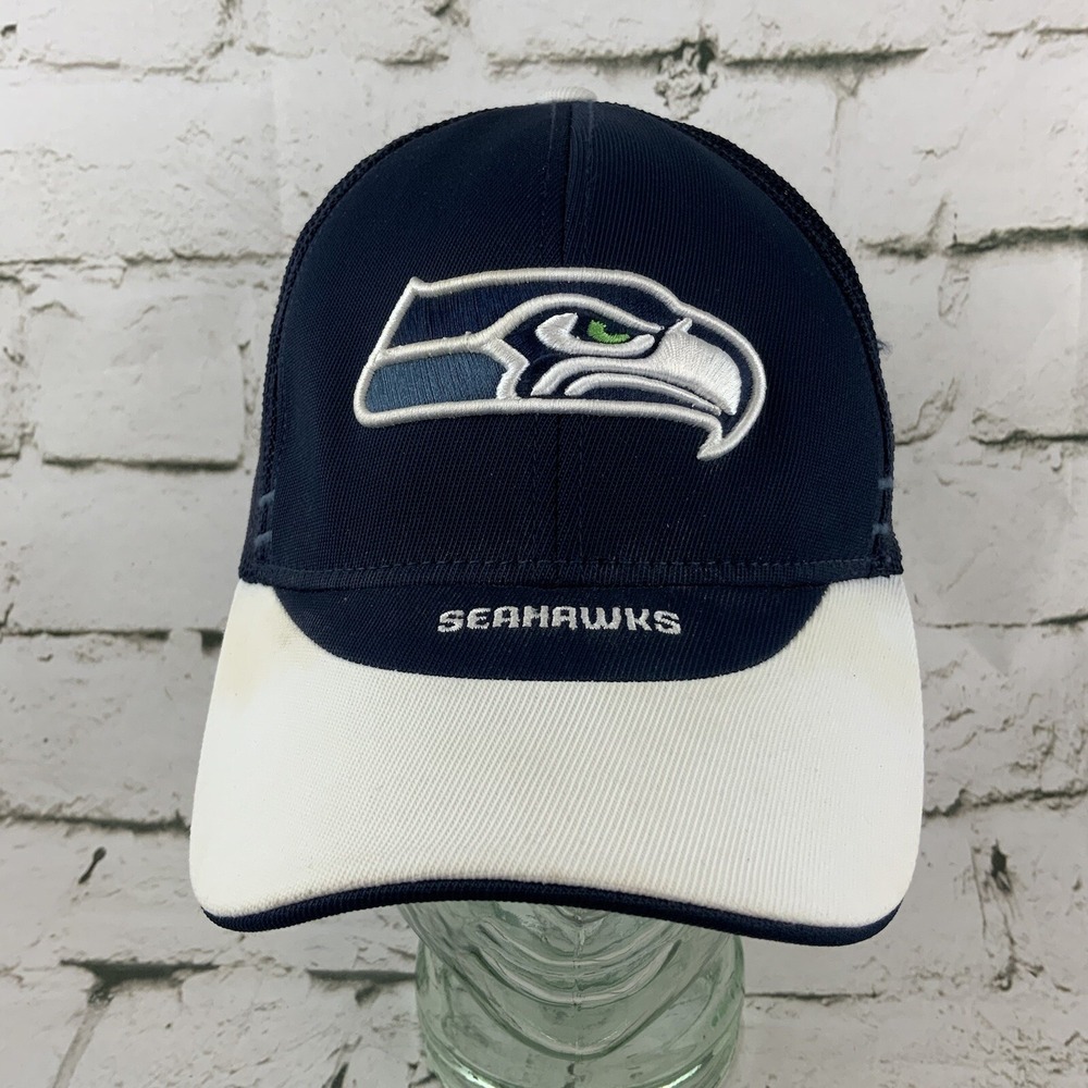 Reebok NFL Seattle Seahawks Ball Cap Hat Stretch Fit OSFM